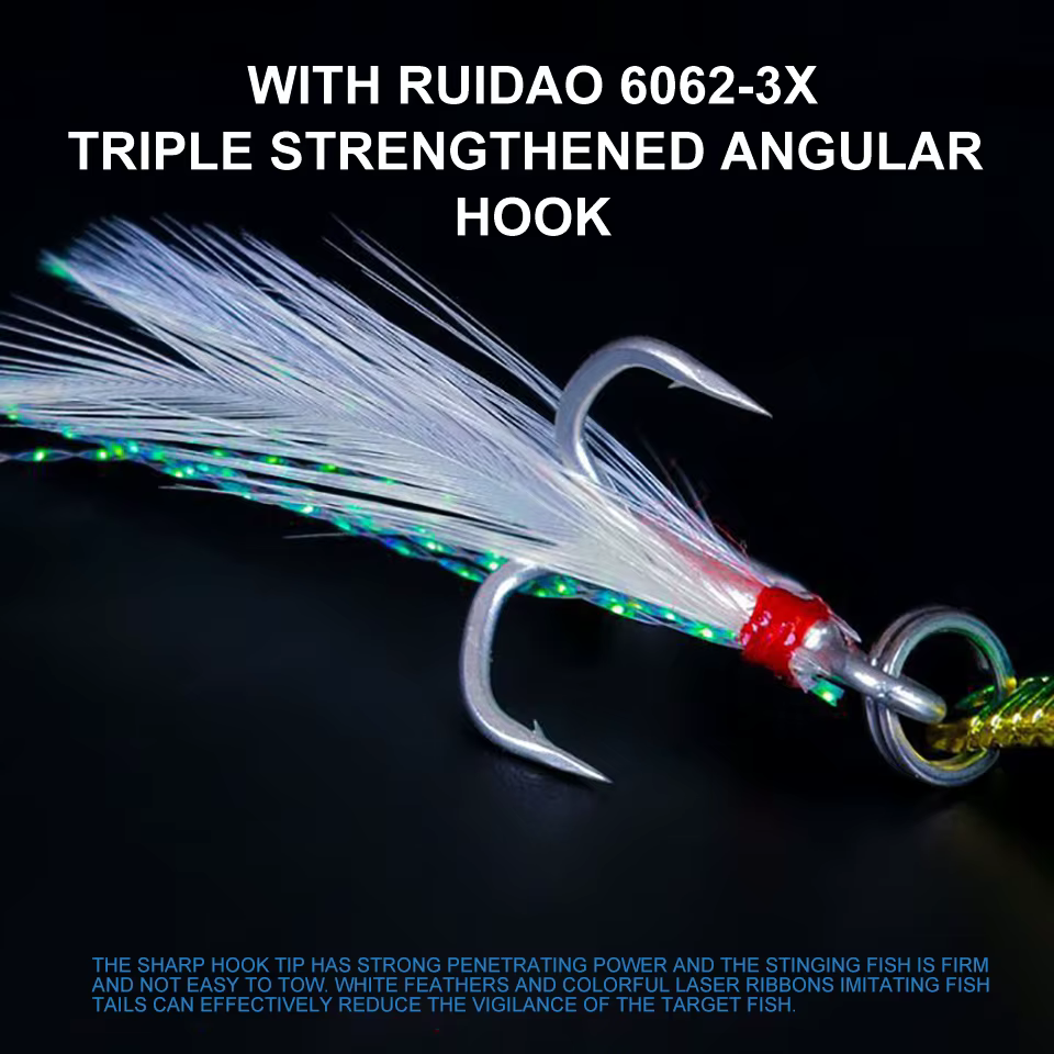Señuelo cuchara WALK FISH para lubina y Crappie – Metal agua dulce - imagen 5