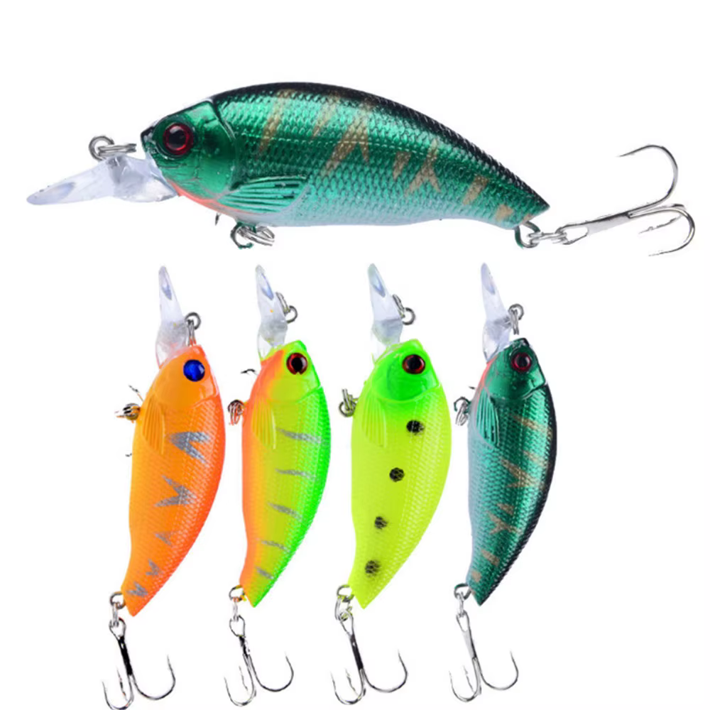 FISHINAPOT Señuelo wobbler duro 7,5 cm para carpas y lucios de pesca - imagen 3