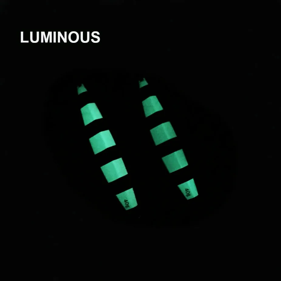 Cuchara Jigging metálica luminosa – Hundimiento lento para mar - imagen 4