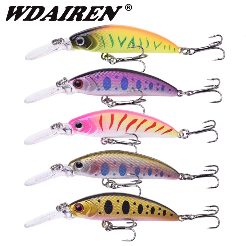 Mini Wobblers Biónicos – Señuelos de pesca mixtos