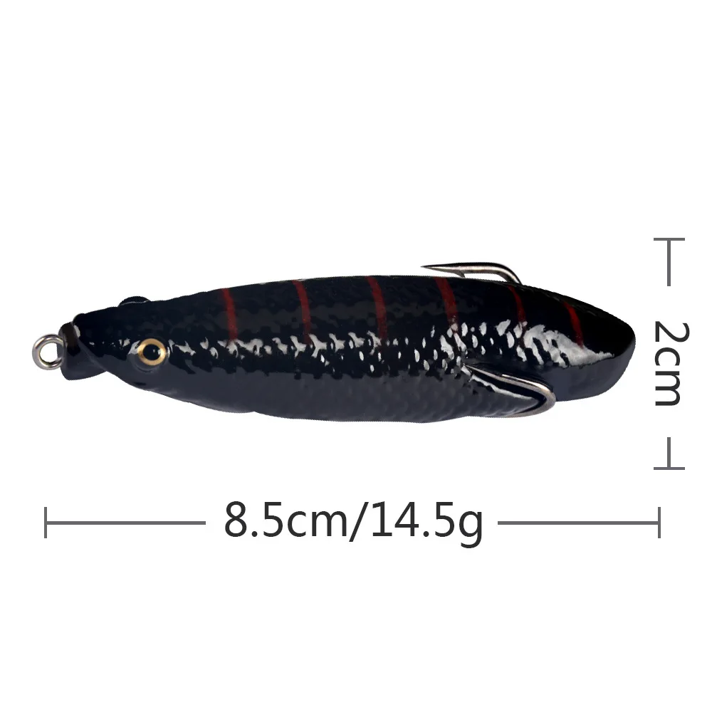 Señuelo rana silicona artificial – Wobbler Crankbait para arrastre