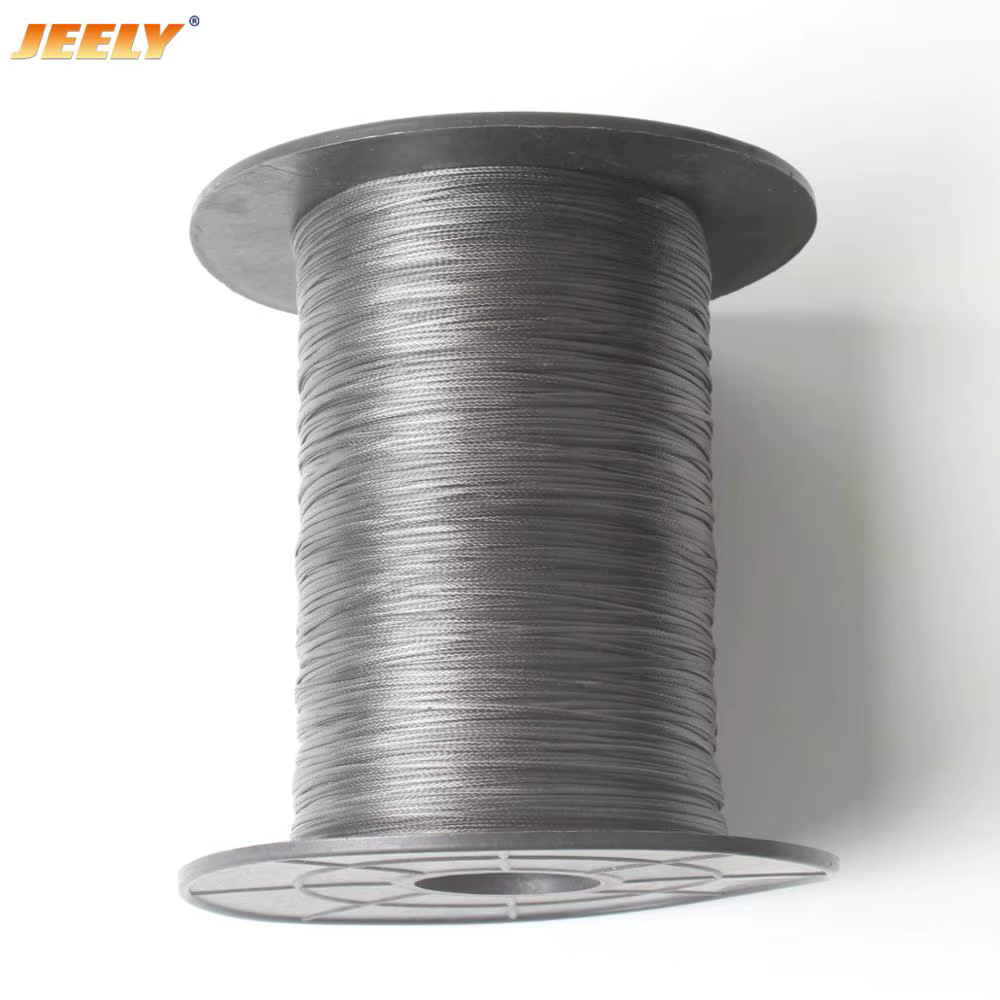 JEELY Cuerda de pesca trenzada 4 hebras UHMWPE alta resistencia - imagen 3