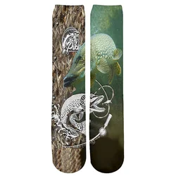Calcetines pesca 3D PLstar Cosmos estampado carpa rodilla