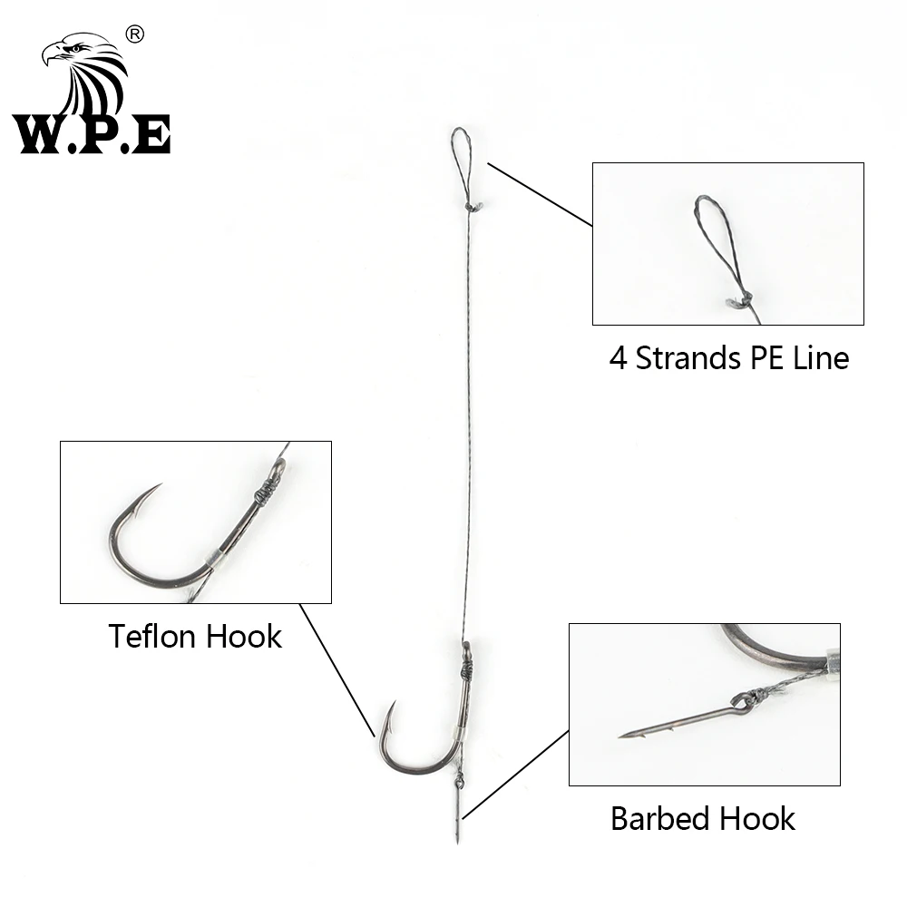 Rigs de carpa para boilie con alimentador – listos para usar - imagen 3
