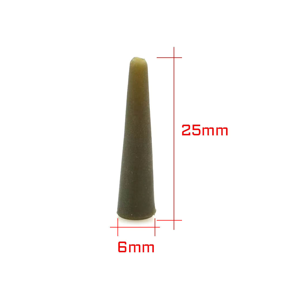 Cola de goma para clips de plomo con giratorio – Tubo terminal carpa - imagen 3