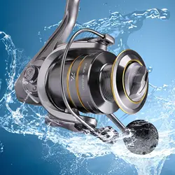 Carrete Spinning Acero Inoxidable – Arrastre hasta 15 kg