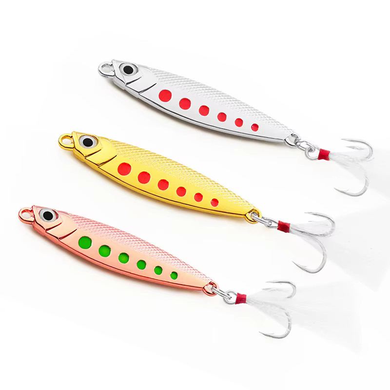 Cebo blanco de zinc 7.5g para jigbait de largo alcance - imagen 4