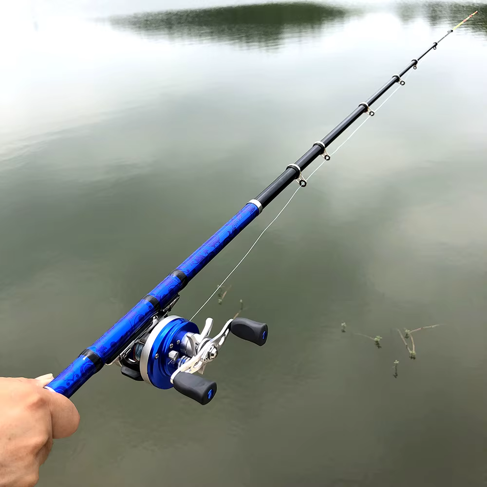 Caña Telescópica Extensible Ultraligera – 6 tramos para rock fishing - imagen 3
