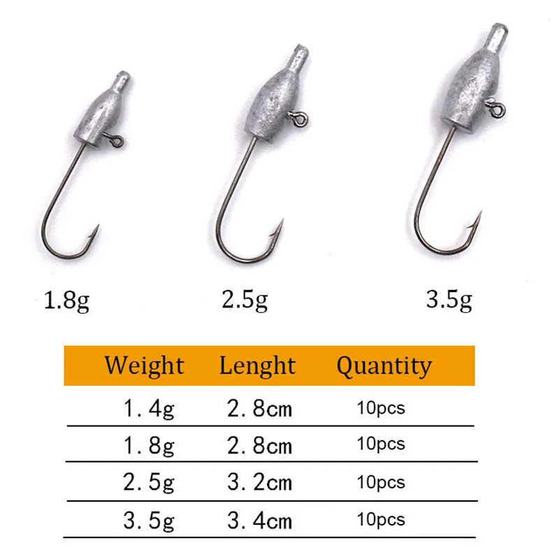 Anzuelo Jig Head Histolure AJING - Para trucha