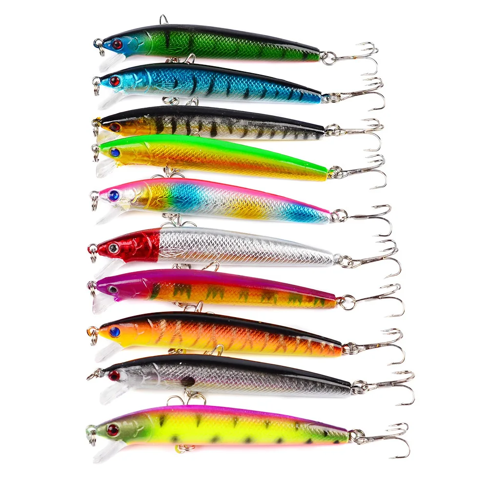 Crankbait Pececillo Negro 95mm – Wobbler dure con gancho triple para carpa - imagen 5