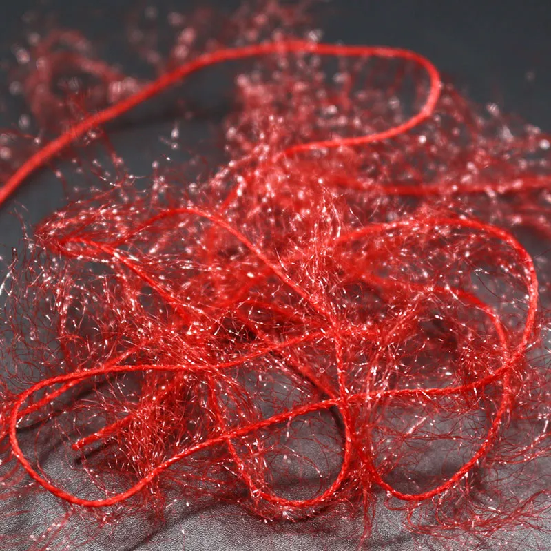 Ninfa doblaje peludo gusano de arena brillante para moscas - imagen 4