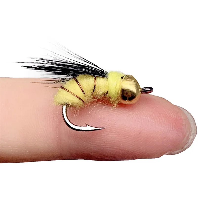 Moscas artificiales realistas Scud para trucha – ninfa serpentina - imagen 5