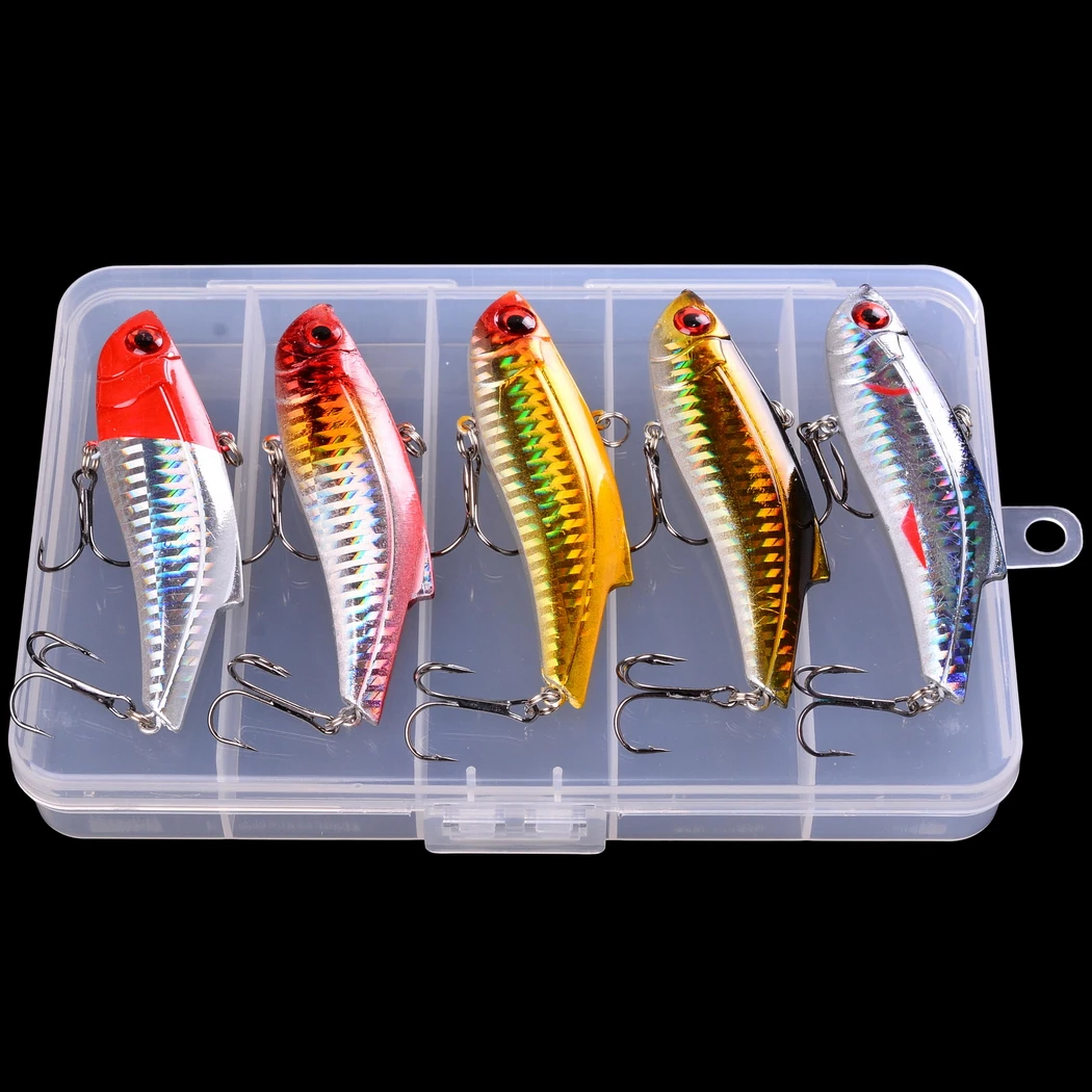 Vista detallada del Crankbait y Minnow