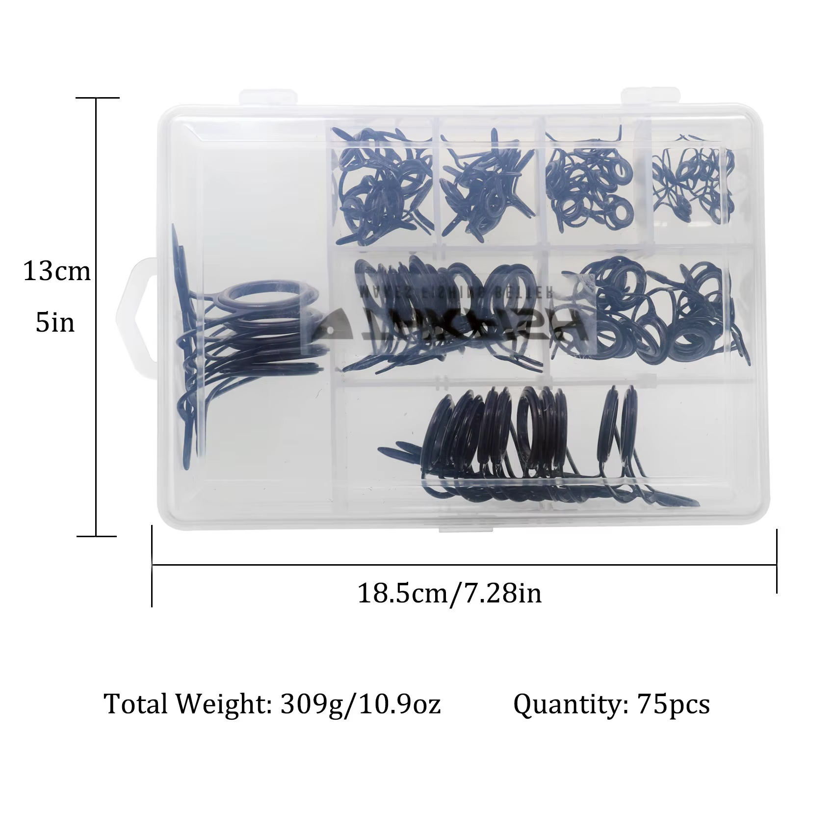 THKFISH Kit guías caña pescar – Reparación cerámica/acero - imagen 3