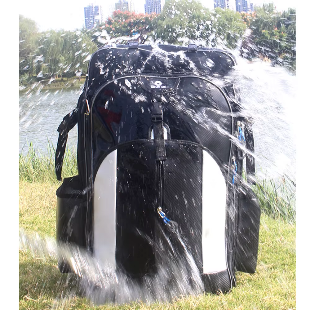 X462G Mochila pesca impermeable para silla y caña - imagen 4