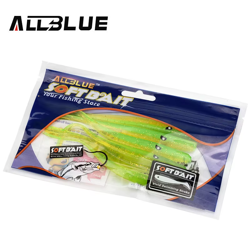 ALLBLUE Crazy Slug Vinilo 130mm – Señuelo eficiente para lubina - imagen 2