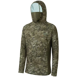 Bassdash Sudadera Pesca Camuflaje Manga Larga UPF 50+