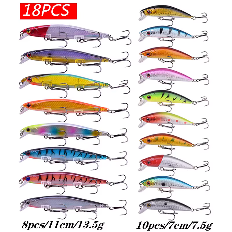 Proleurre Crazy Wobbler – Señuelo crankbait minnow hundido