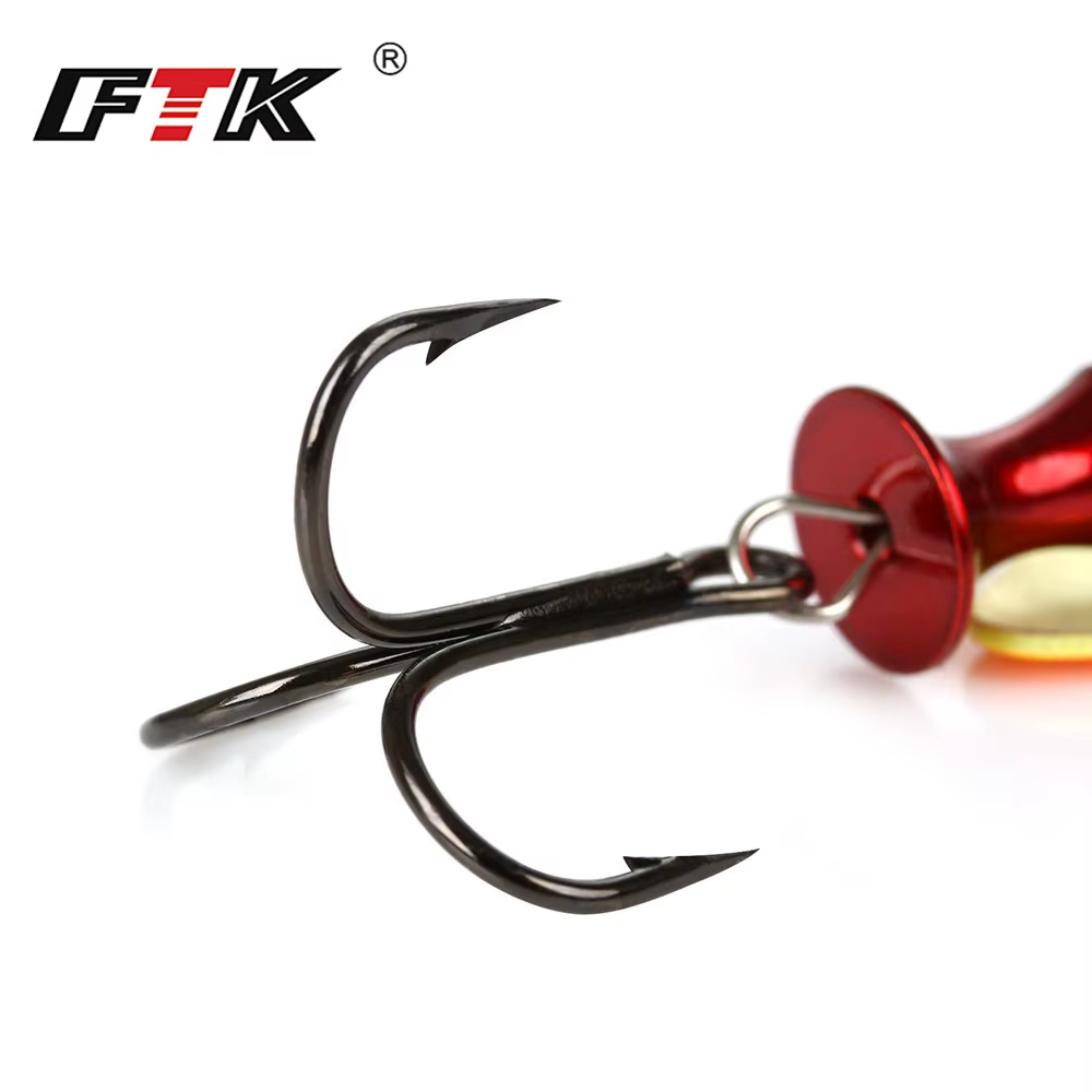 Mustad FTK Señuelo giratorio con cuentas y anzuelos de pesca - imagen 4