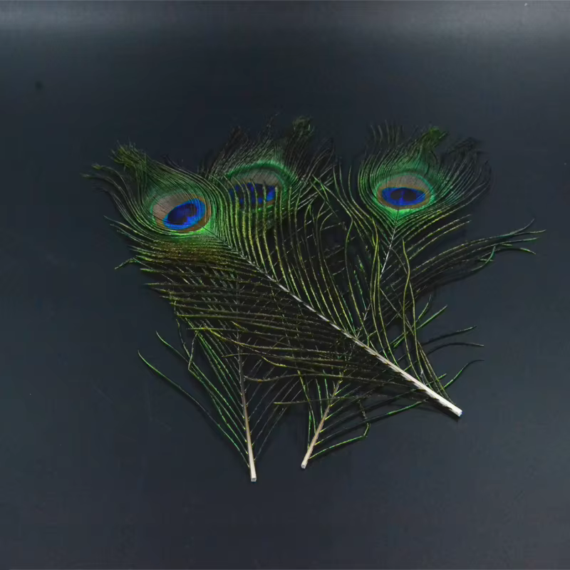 Herls y plumas cola pavo real atado moscas ninfas serpentinas - imagen 5