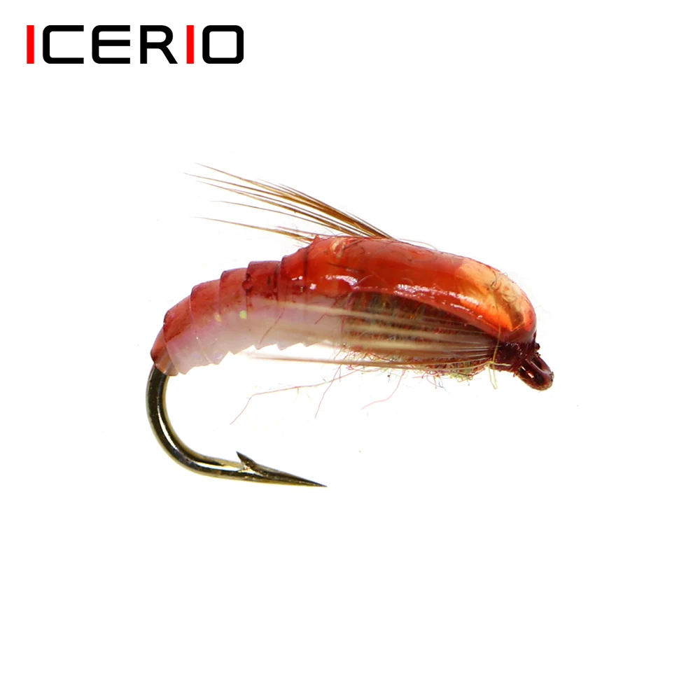 Ninfa Brownback ICERIO – Imitación realista para pesca de trucha