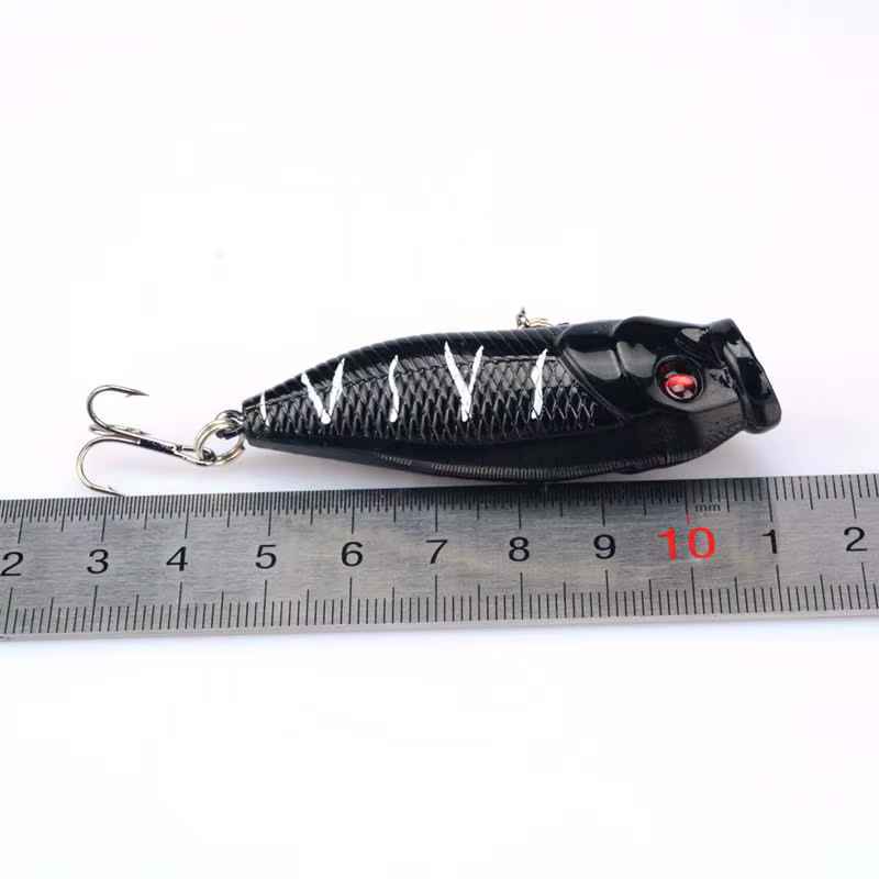Popper Topwater 6,5 cm – 8,3g con anzuelos triples - imagen 2