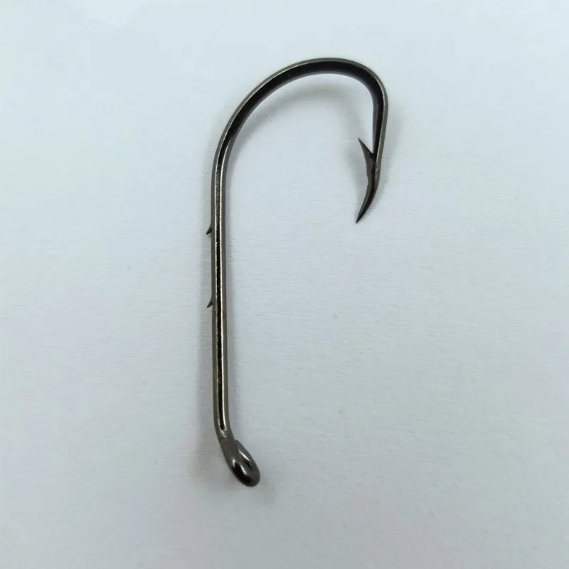 Anzuelos dobles con púas de acero al carbono – Portacebos de pesca - imagen 5
