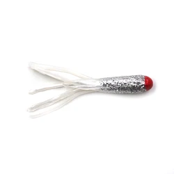 Cebo gusano artificial lubina MNFT – Silicona tricolor para mar