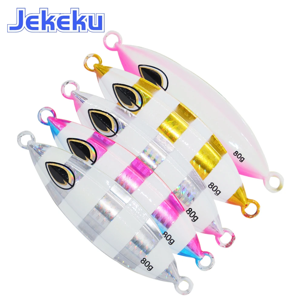 JEKEKU jig de plomo jigging lento para agua salada - imagen 4