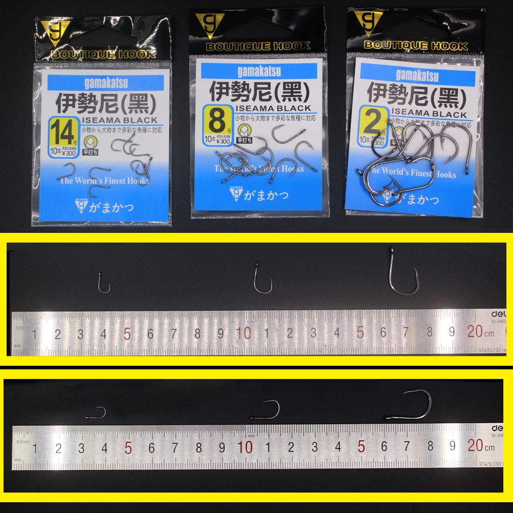 Pack de anzuelos de pesca estilo japonés