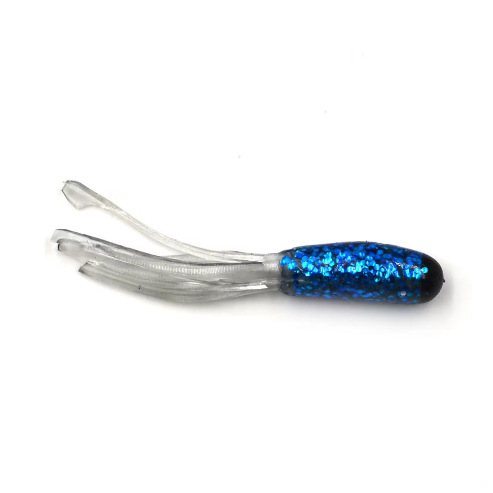 Cebo gusano artificial lubina MNFT – Silicona tricolor para mar - imagen 3