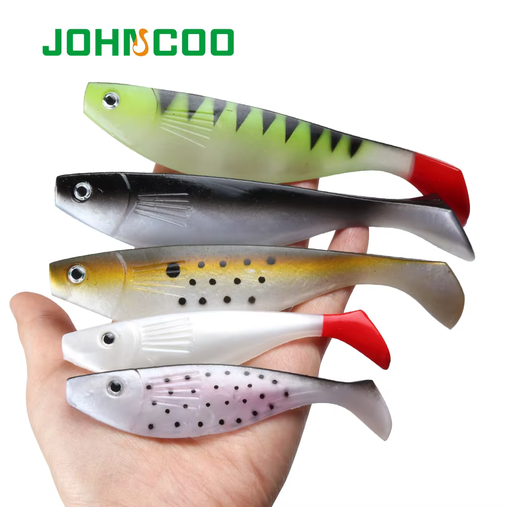 JOHNCOO Teeze Pro Shad – Señuelo blando para mar, lucio y black bass - imagen 3