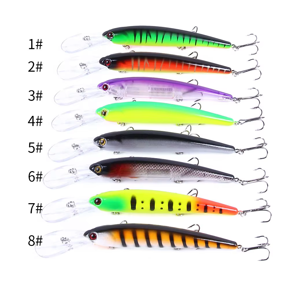 Sensas Minnow Wobbler 3D Láser - Pesca Lucio Carpa - imagen 5