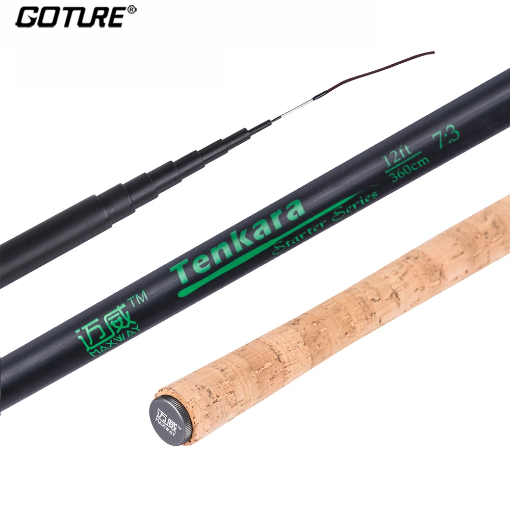 Goture Maxway Caña Tenkara Ultraligera 3:7 para Trucha y Lucio - imagen 3