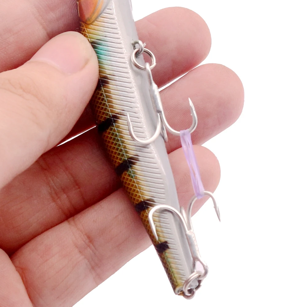 Minnow Flotante 10cm 11g – Señuelo Artificial para Perca - imagen 5
