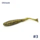 Chinook vinilo de silicona suave para pesca de mar con cola larga