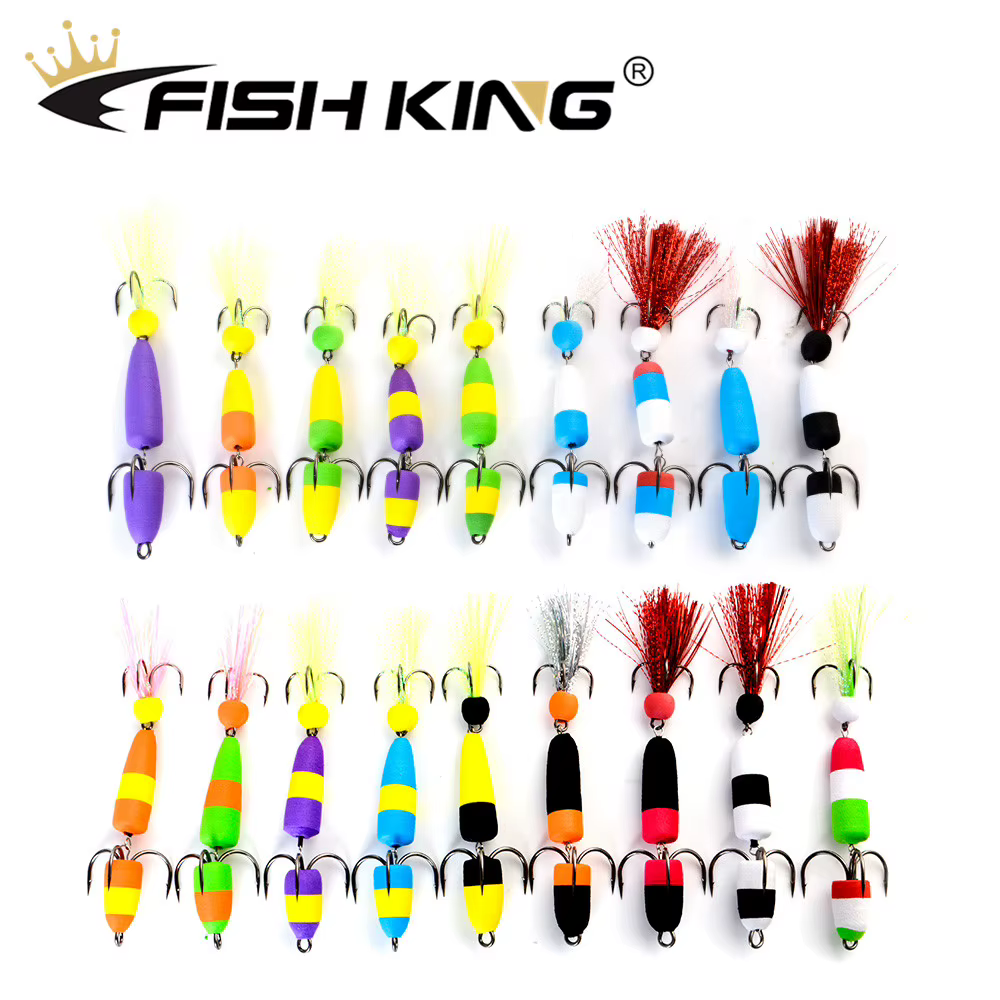 FISH KING Mandula Swimbait – Señuelo espuma para lubina y lucio - imagen 3