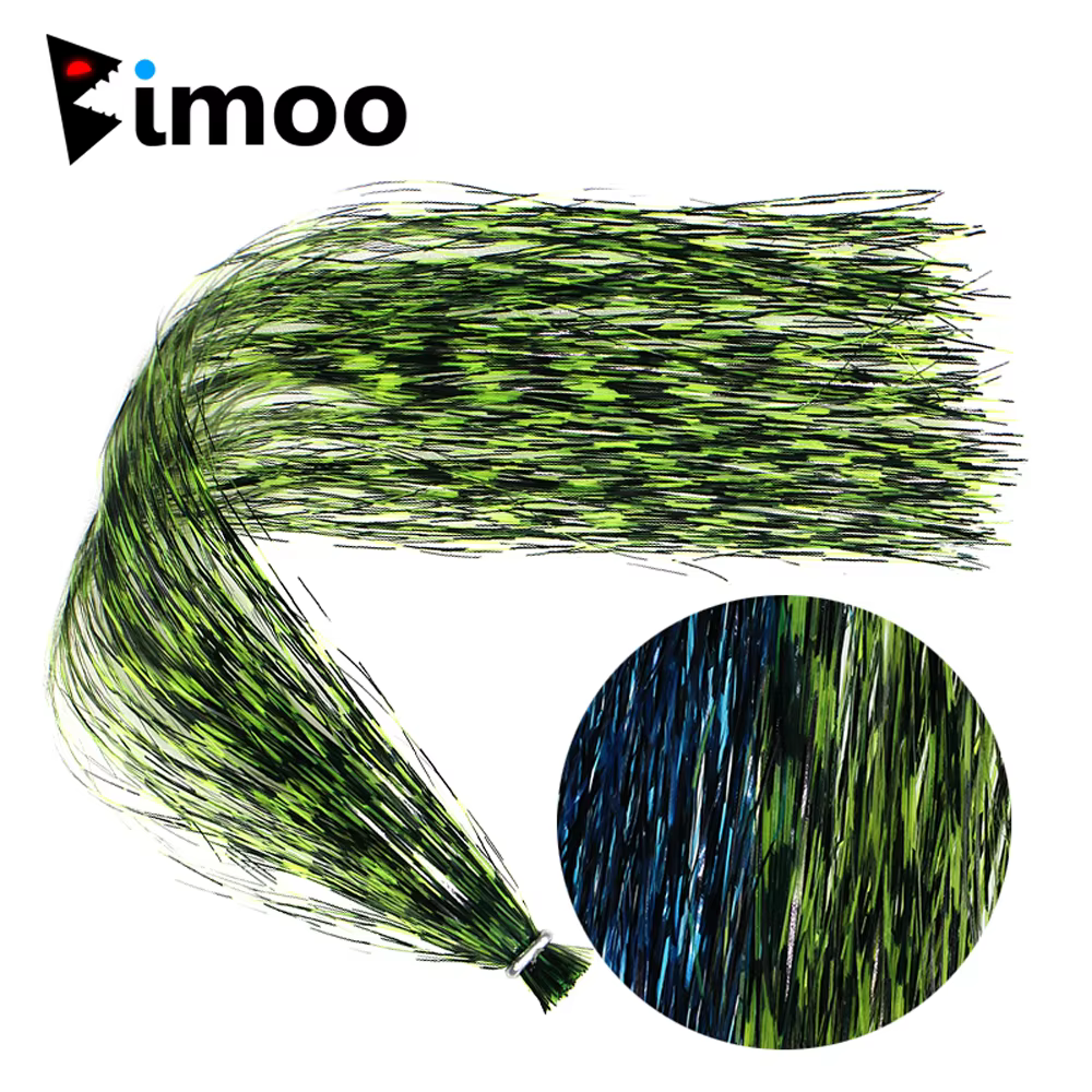 Bimoo Serpentinas pesca – Flashabou, Tinsel, Marabou (2 uds) - imagen 5