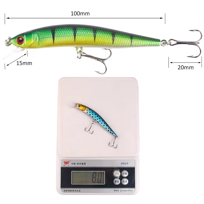 Señuelo Crankbait Minnow – Cebo duro para black bass y carpa - imagen 3