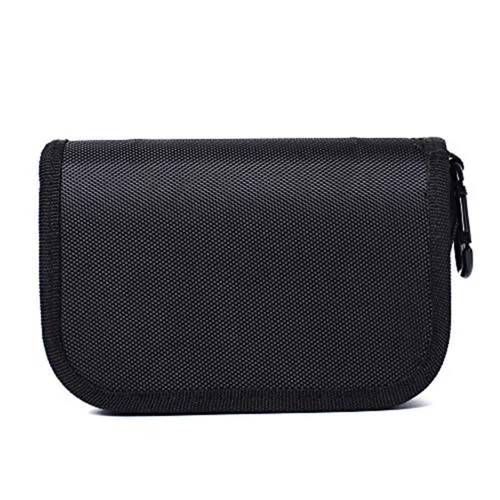 Bolsa de señuelos de pesca – Tela Oxford impermeable con compartimentos para moscas - imagen 2