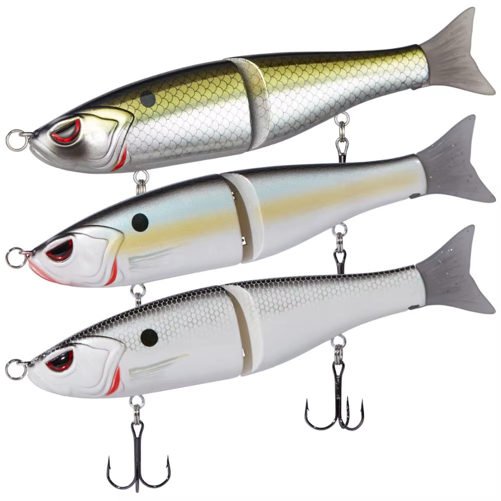 Bassdash Swimbaits Glide – Señuelo lubina, lucio, trucha (17,8 cm) - imagen 3