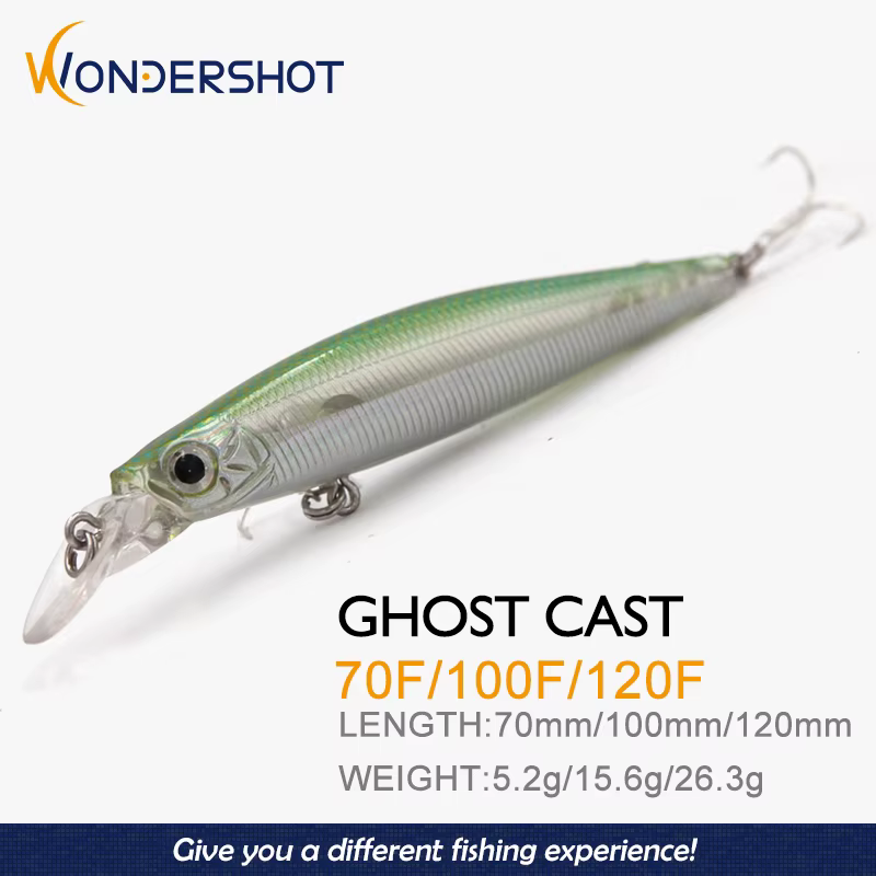 Wondershot A02 Pececillo Flotante – Señuelo 70-121mm