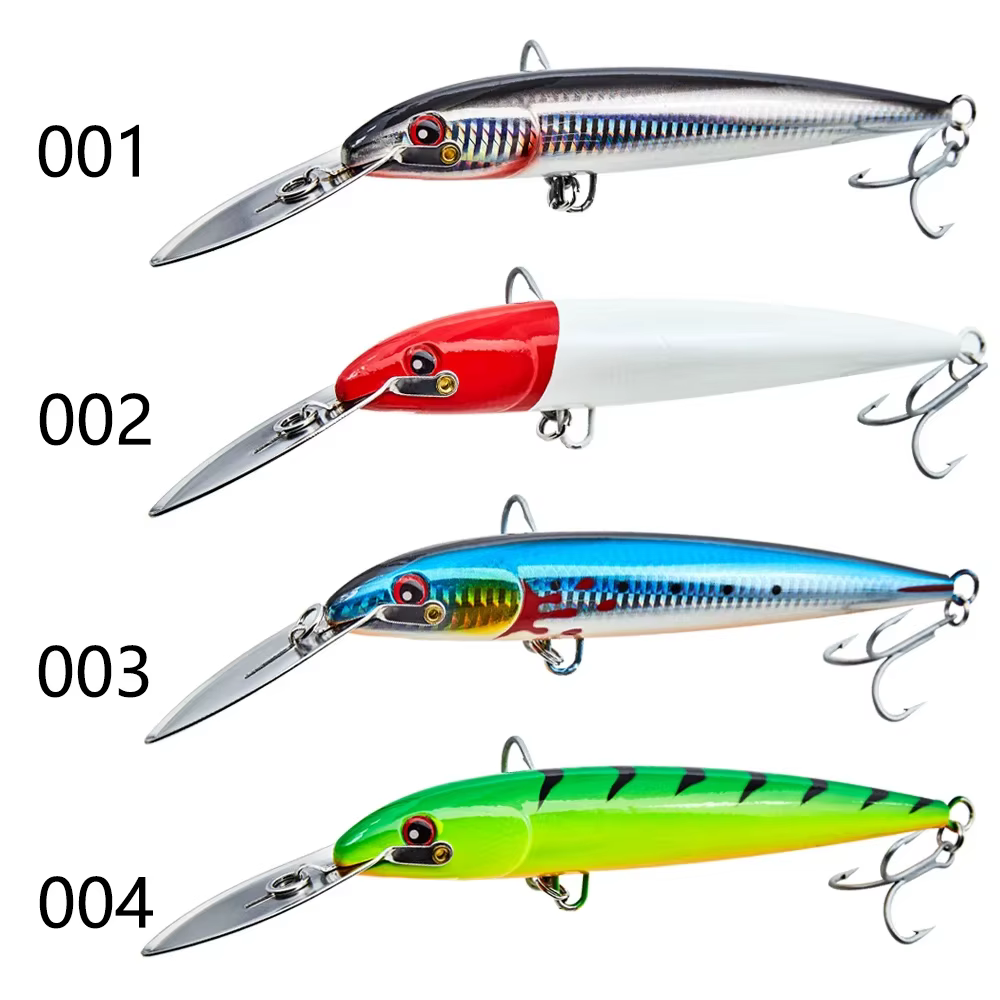 Señuelo Minnow Flotante NOEBY – Lip Metal para Superficie 6-8m - imagen 2