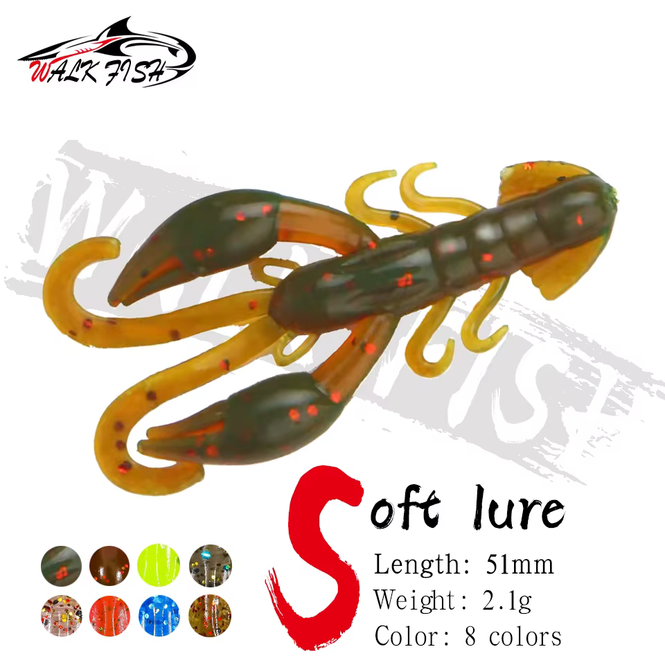 Walk Fish Swimbait – Señuelo blando para lucio - imagen 2