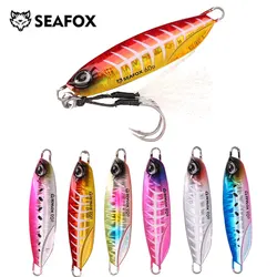 Seafox SF02 Jig Metálico Brillante para Pesca Deportiva
