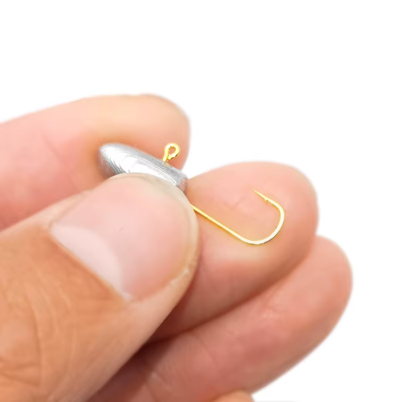 Rockfish Mini Jig Head con púas – Vinilo para trucha - imagen 5
