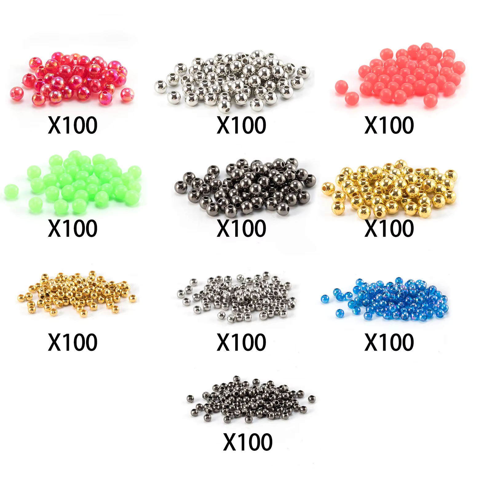 Cuentas plásticas para Spinner Texas Rig flotante - imagen 4