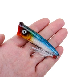 Popper Topwater para Lucio - Señuelo Flotante Crankbait