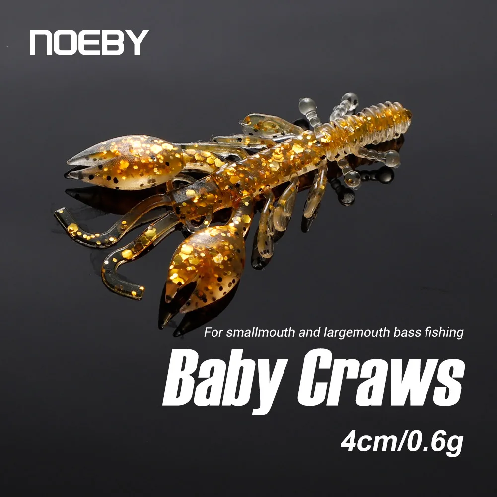 NOEBY Craw señuelo silicona lubina - imagen 3