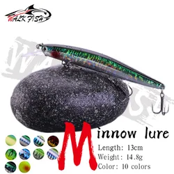 WALK FISH 130mm Wobbler señuelo para lubina